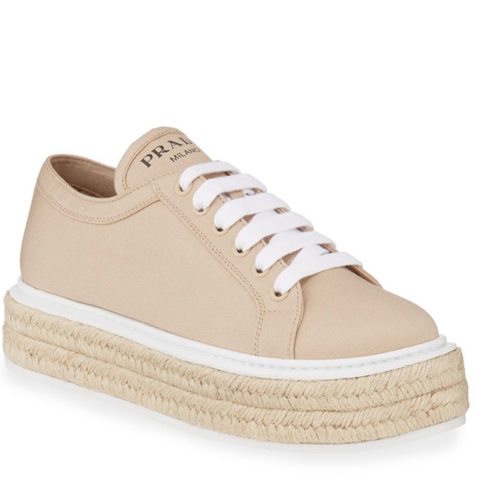 Prada espadrille sneakers